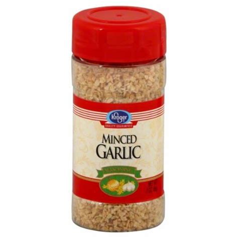 minced garlic in kroger